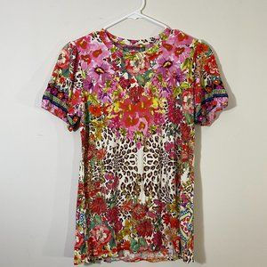 Johnny Was - Wild Garden Puff Sleeve Knit Tee